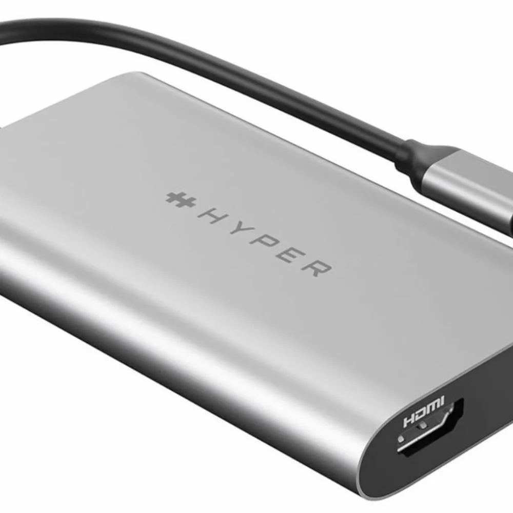 Hyper Silver HDMI Adapter
